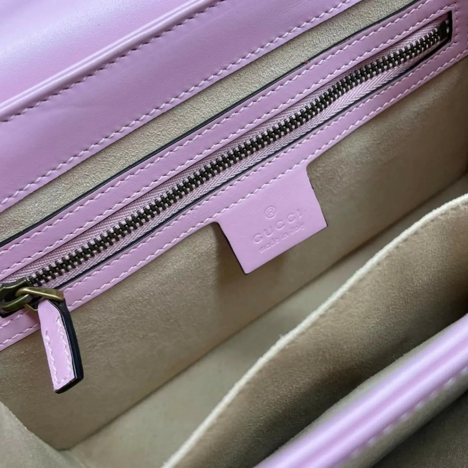 100%  Authentic GUCCI Queen Margaret Multicolor Leather Satchel
