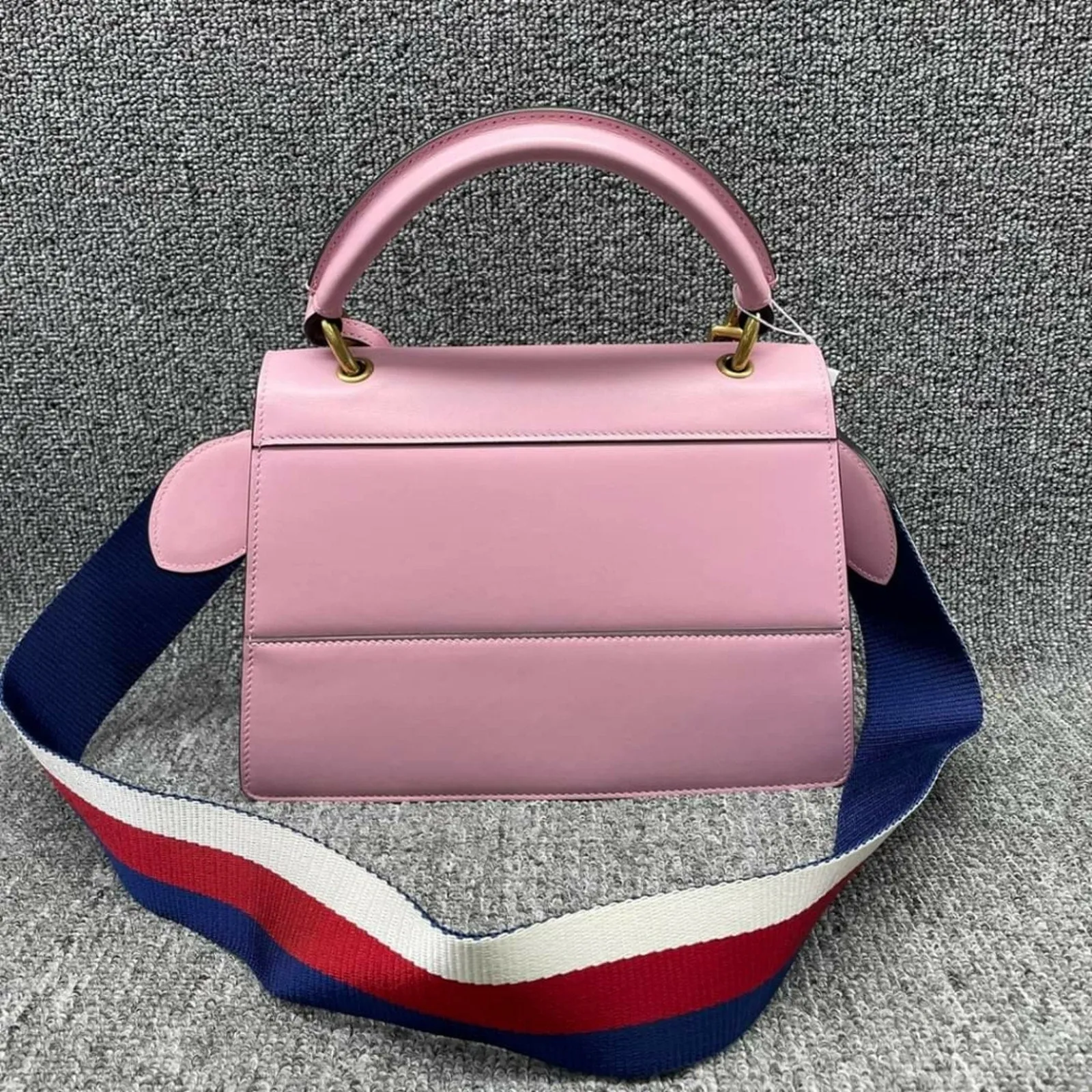 100%  Authentic GUCCI Queen Margaret Multicolor Leather Satchel