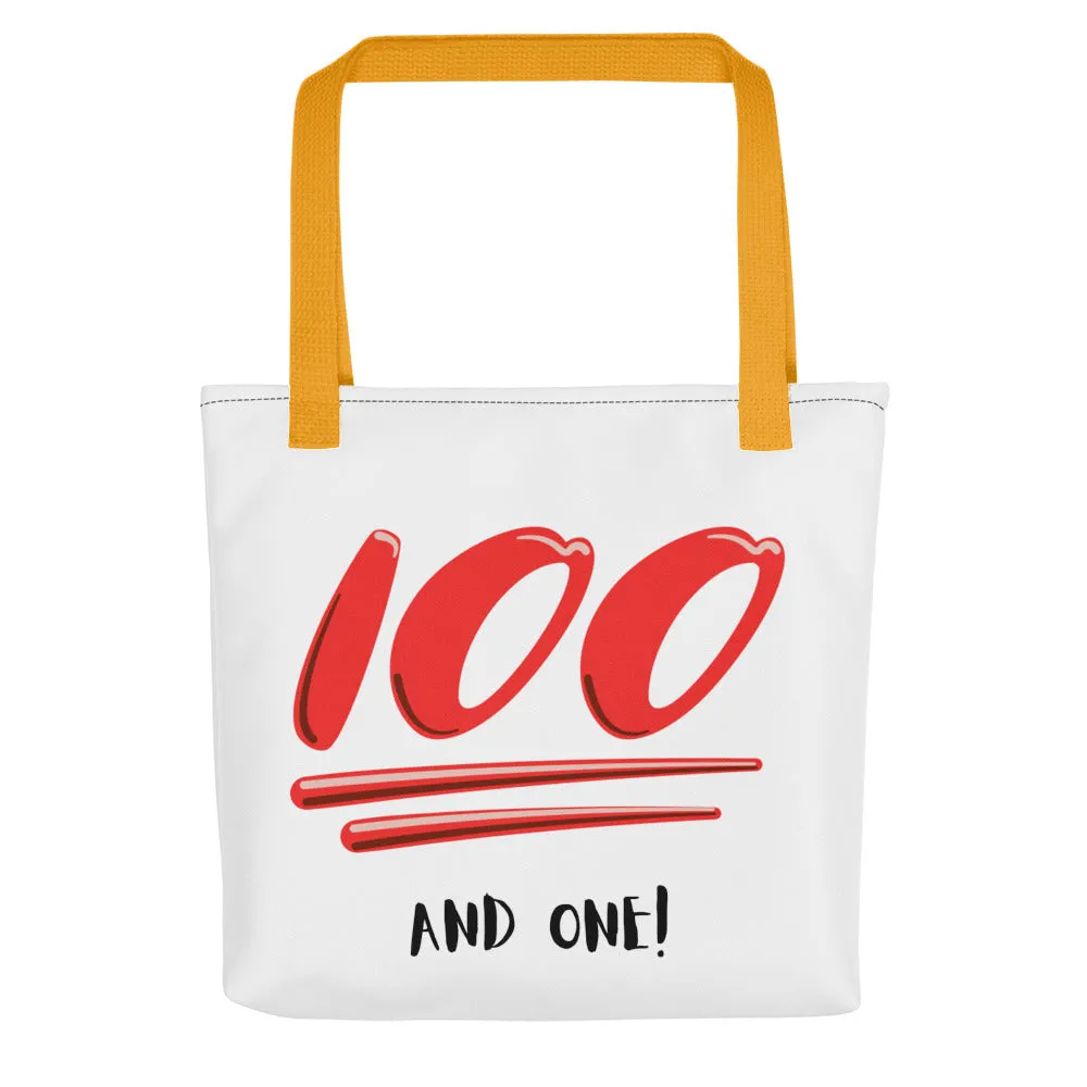 100  |  Premium Summer Fun Design Women or Teen Tote Bag