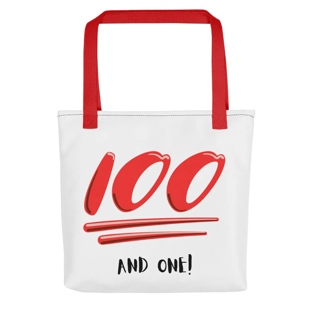 100  |  Premium Summer Fun Design Women or Teen Tote Bag