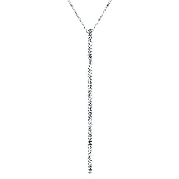 14k White Gold Kaslique Fashion Necklace