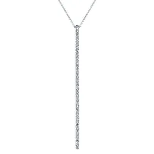 14k White Gold Kaslique Fashion Necklace