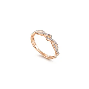 14KT Rose Gold Band