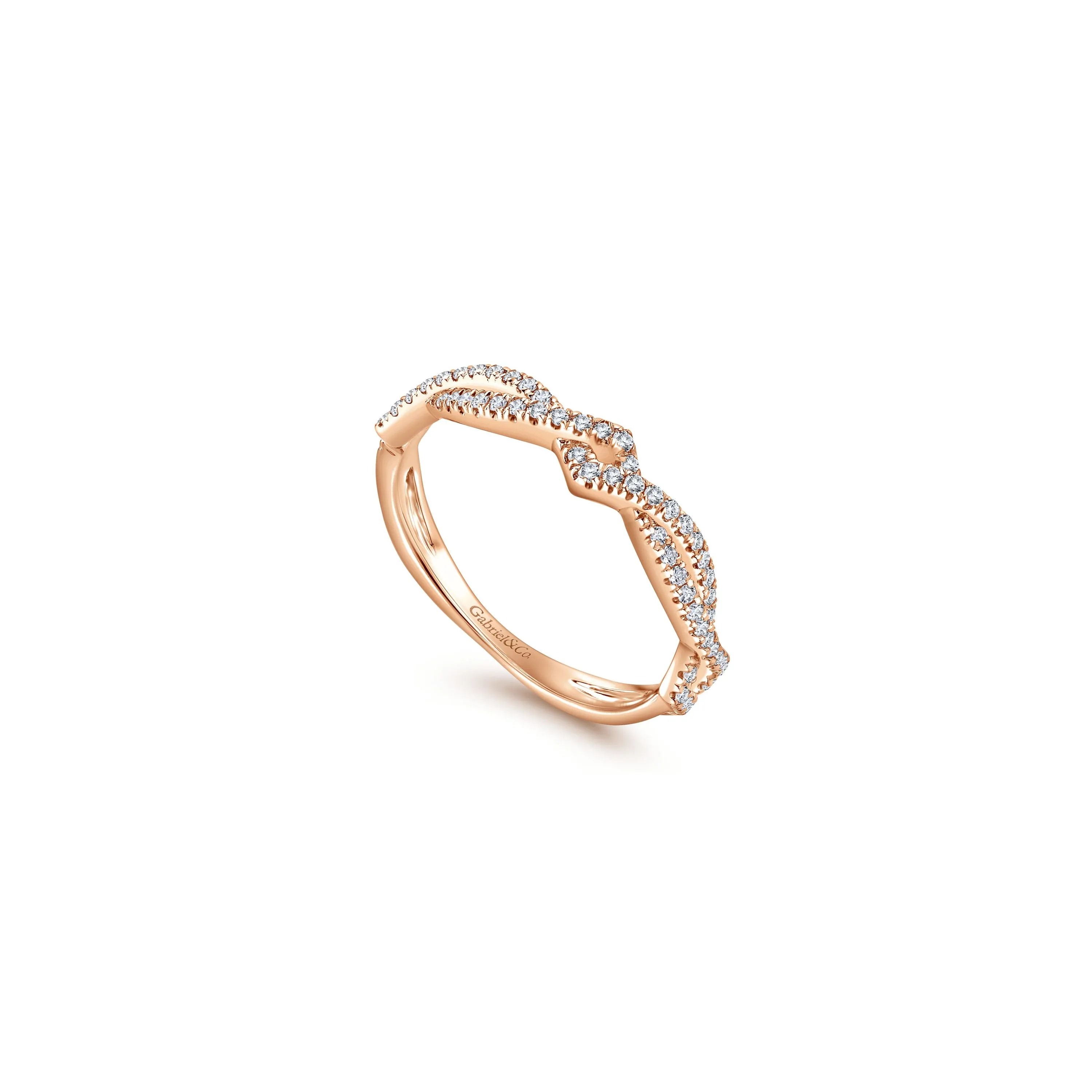 14KT Rose Gold Band