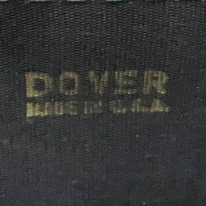 1960s Black Dover Handbag