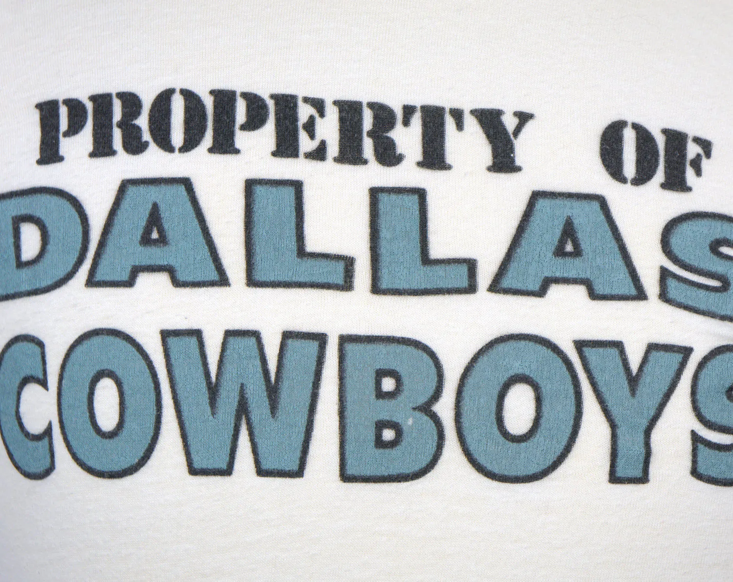 1980's Dallas Cowboys Football T-Shirt - Size S