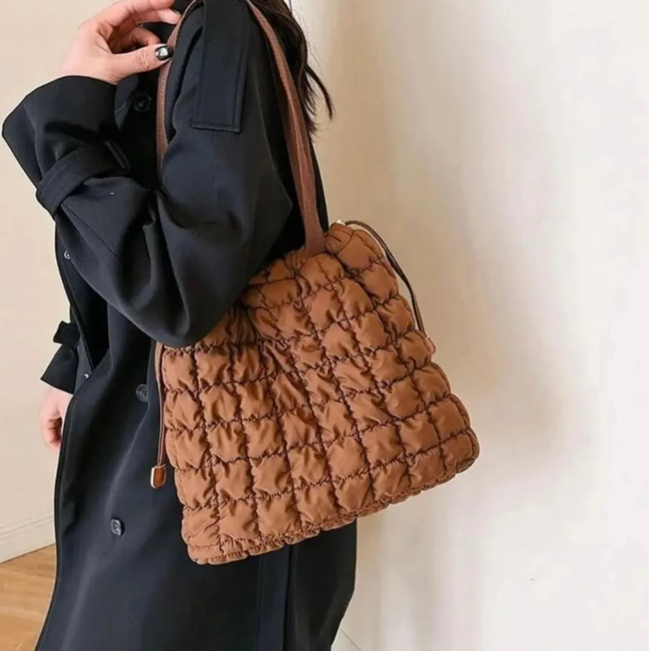 2 in 1 Pinterest Cloud Hobo Tote bag (Code 1325)