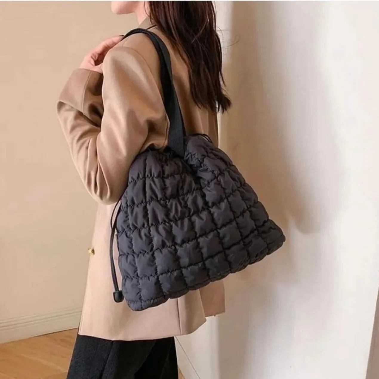 2 in 1 Pinterest Cloud Hobo Tote bag (Code 1325)