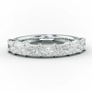 2.0 Carat East West Radiant Cut Diamond Anniversary Band