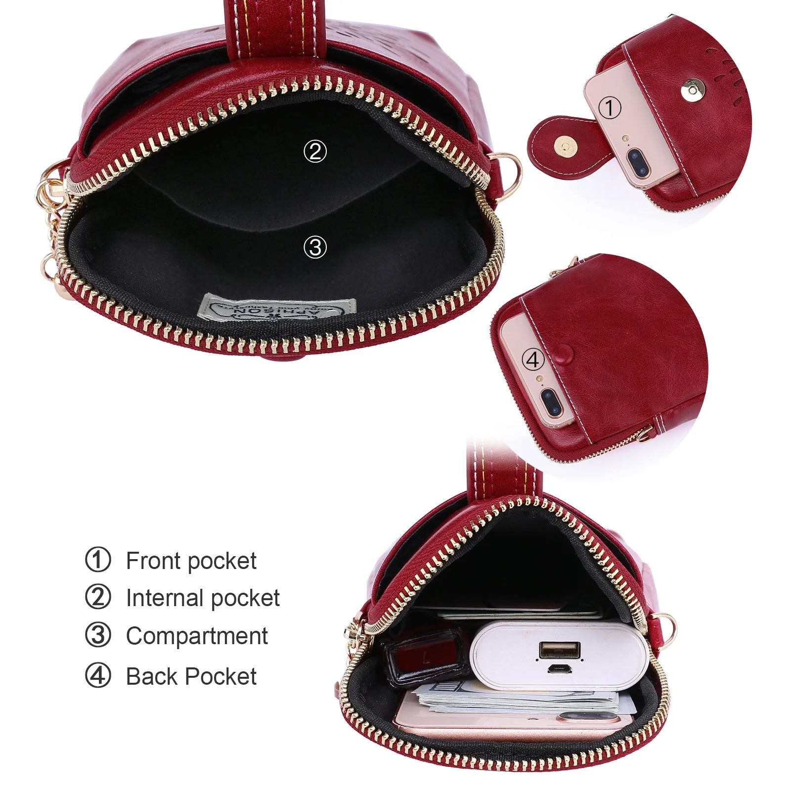 2023 Sales No. 1 cellphone purse women crossbody
