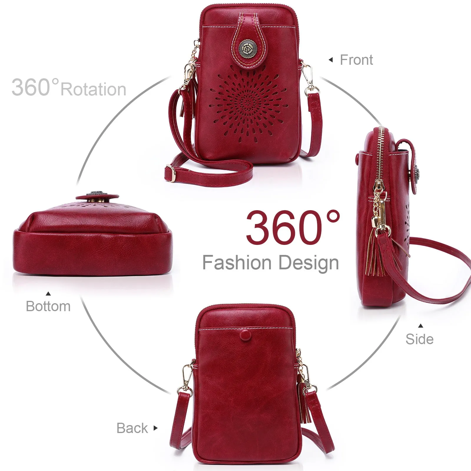 2023 Sales No. 1 cellphone purse women crossbody