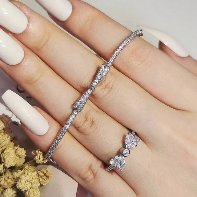 2pcs Luxury Vintage  Jewelry Sets