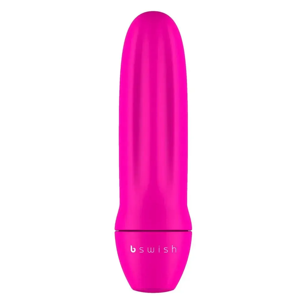 3.5-inch Bswish Pink Waterproof Mini Vibrator with 5-vibration Patterns