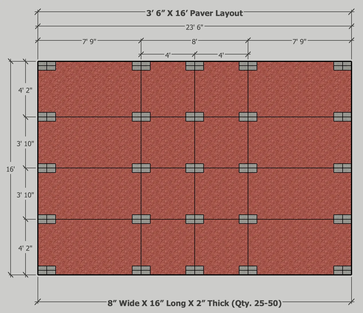 3.5' x 16' Mini Half Pipe
