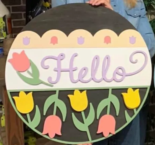 3D Spring Door hangers