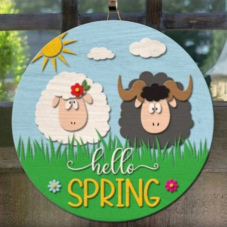 3D Spring Door hangers