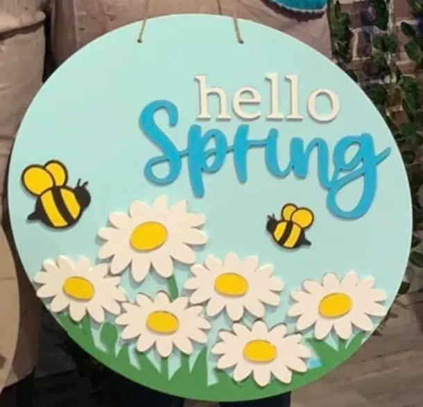 3D Spring Door hangers