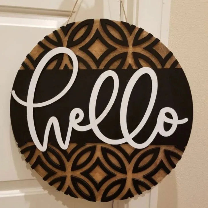 3D Spring Door hangers