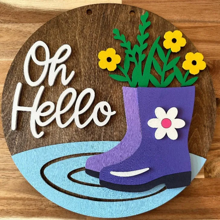 3D Spring Door hangers