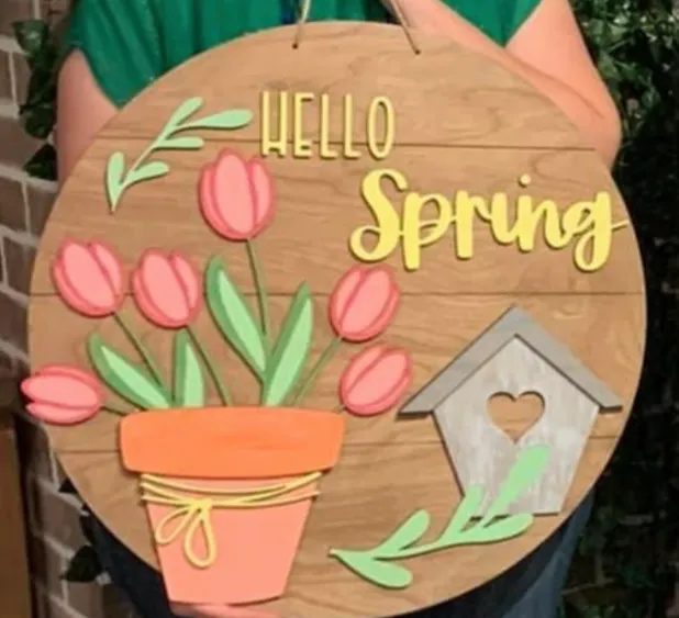 3D Spring Door hangers