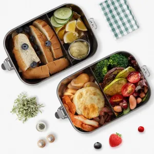 800ml Stainless Steel Bento Lunch Box from Goodly Gosh