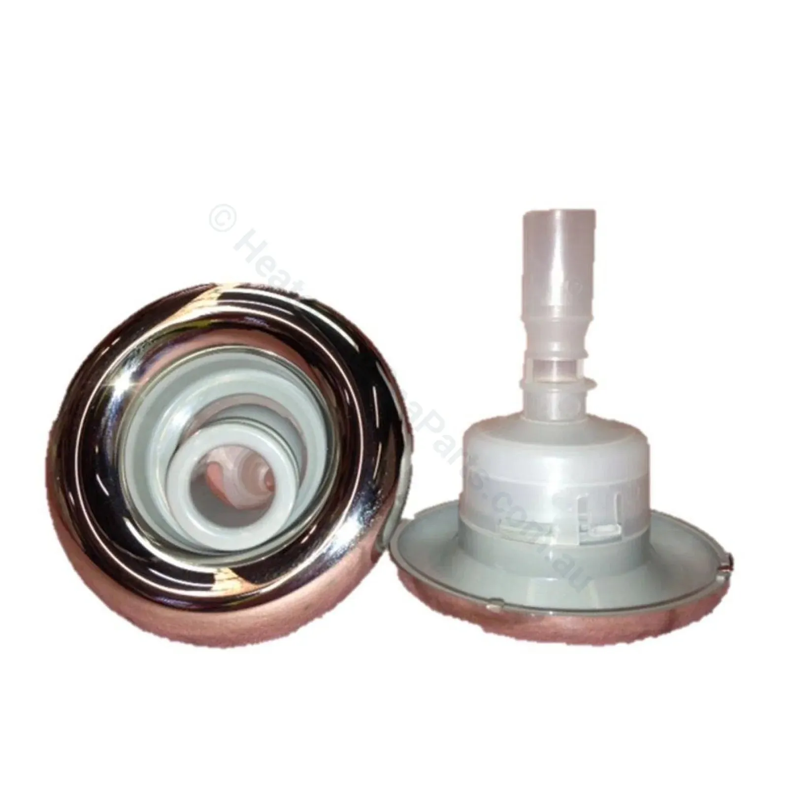 90mm Pentair Luxury Cyclone Spa Jet - Stainless - Directional - Scallops