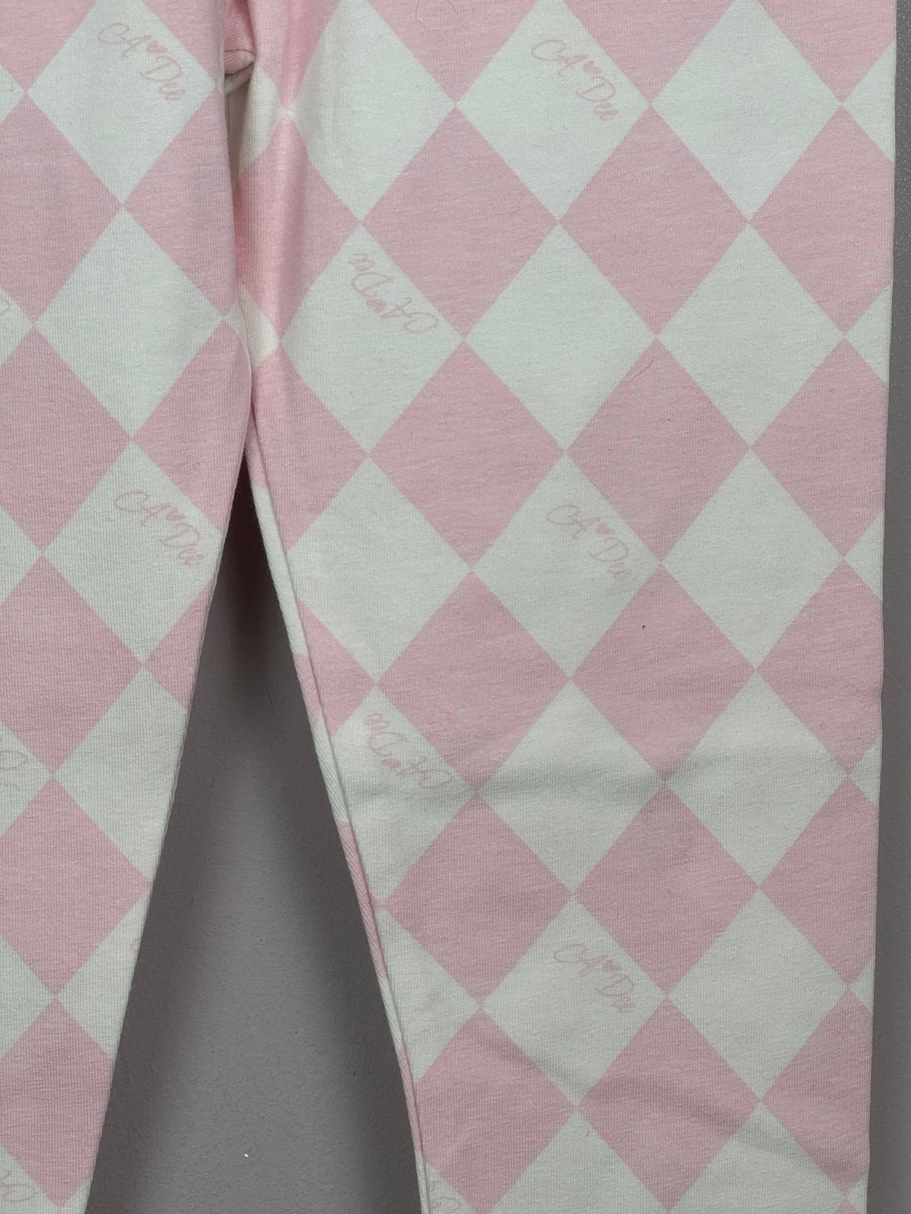 A Dee Harlequin Leggings 10y New