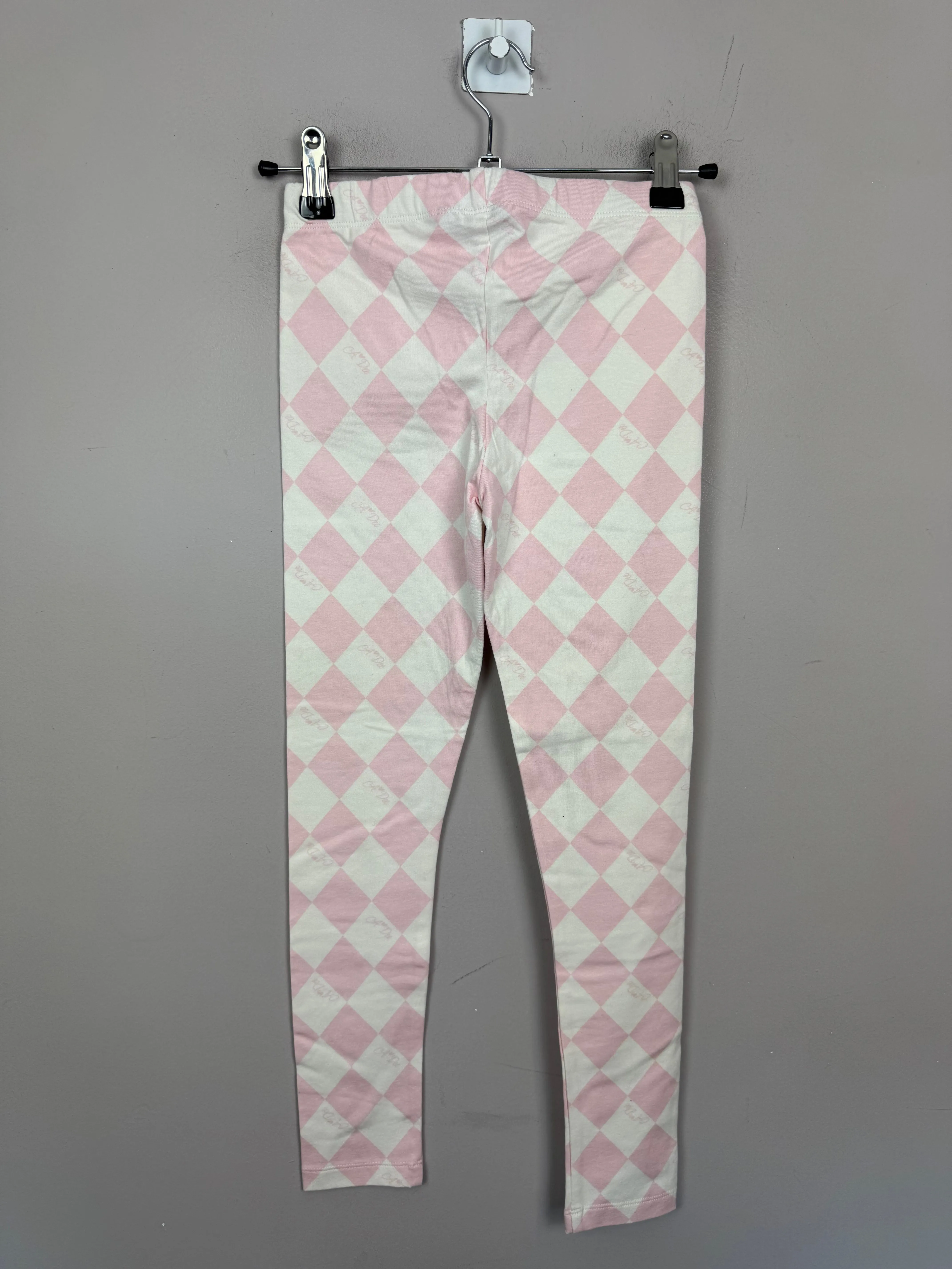 A Dee Harlequin Leggings 10y New