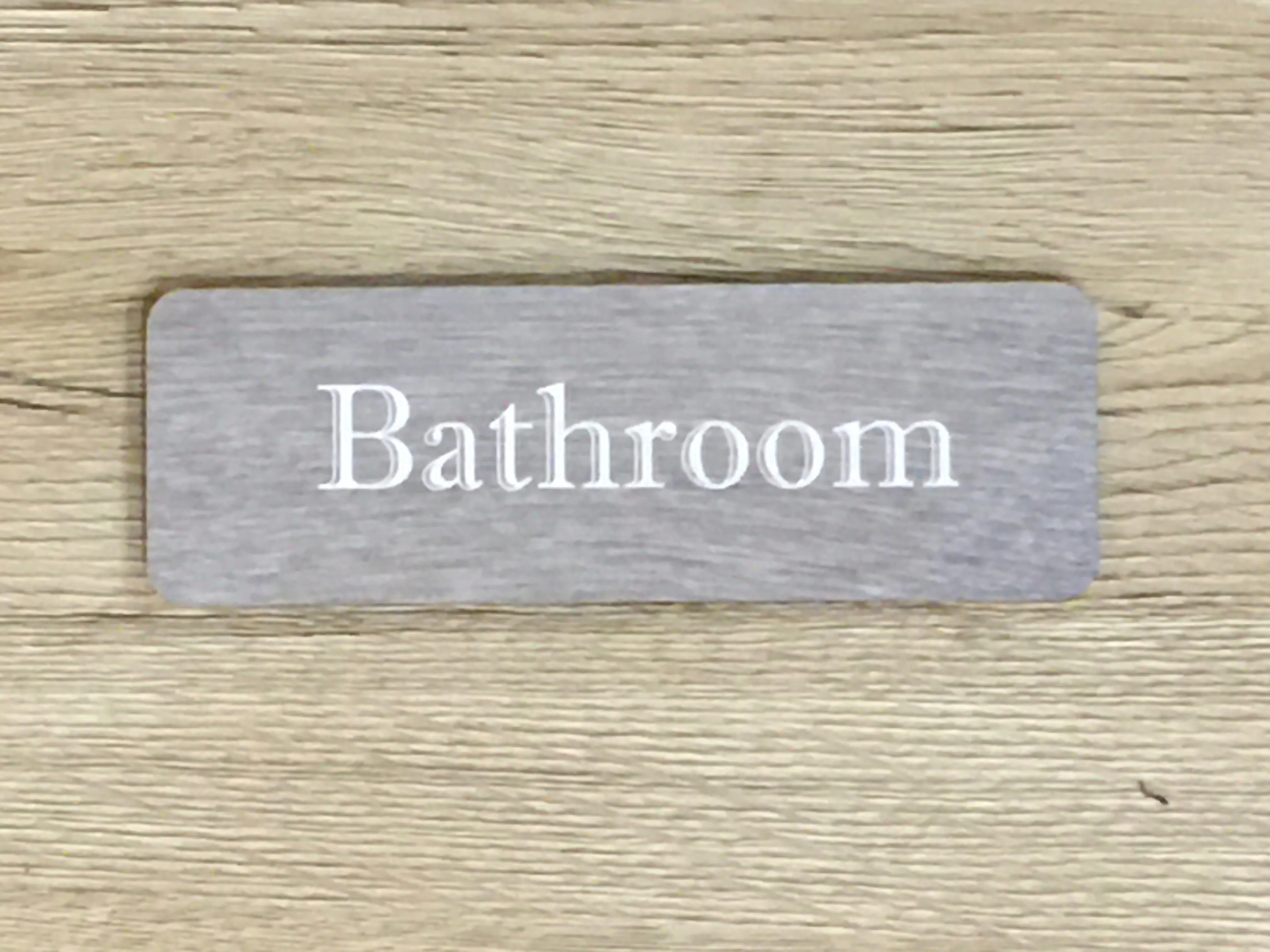 Add Text to Wood Effect Metal Signs: Pine, Oak & Distressed Designs
