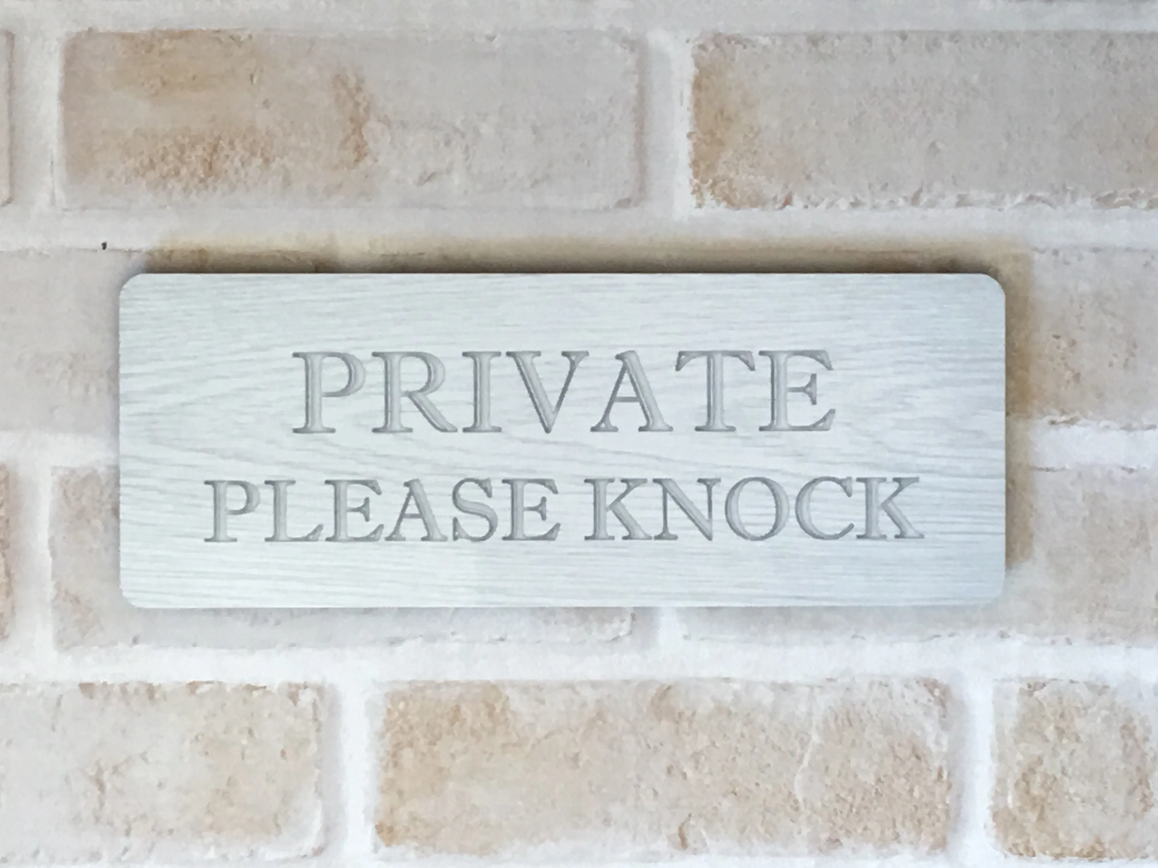 Add Text to Wood Effect Metal Signs: Pine, Oak & Distressed Designs