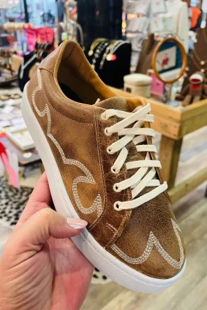 Agave Sky ~ Skye Olden Tan Sneaker