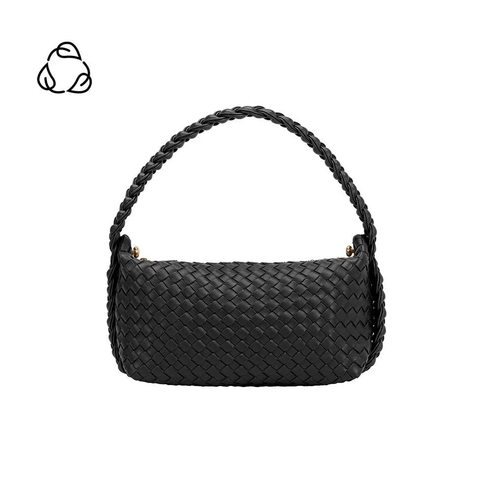 Alma Black Recycled Vegan Handle Bag