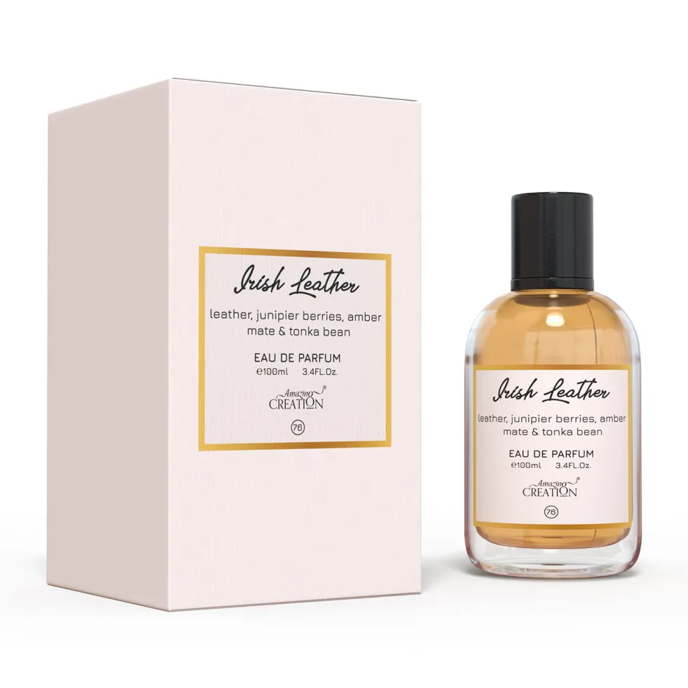 Amazing Creation Irish Leather Perfume For Unisex EDP PFB00076 50ml