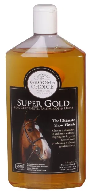 Animal Health Company Grooms Choice Super Gold Shampoo