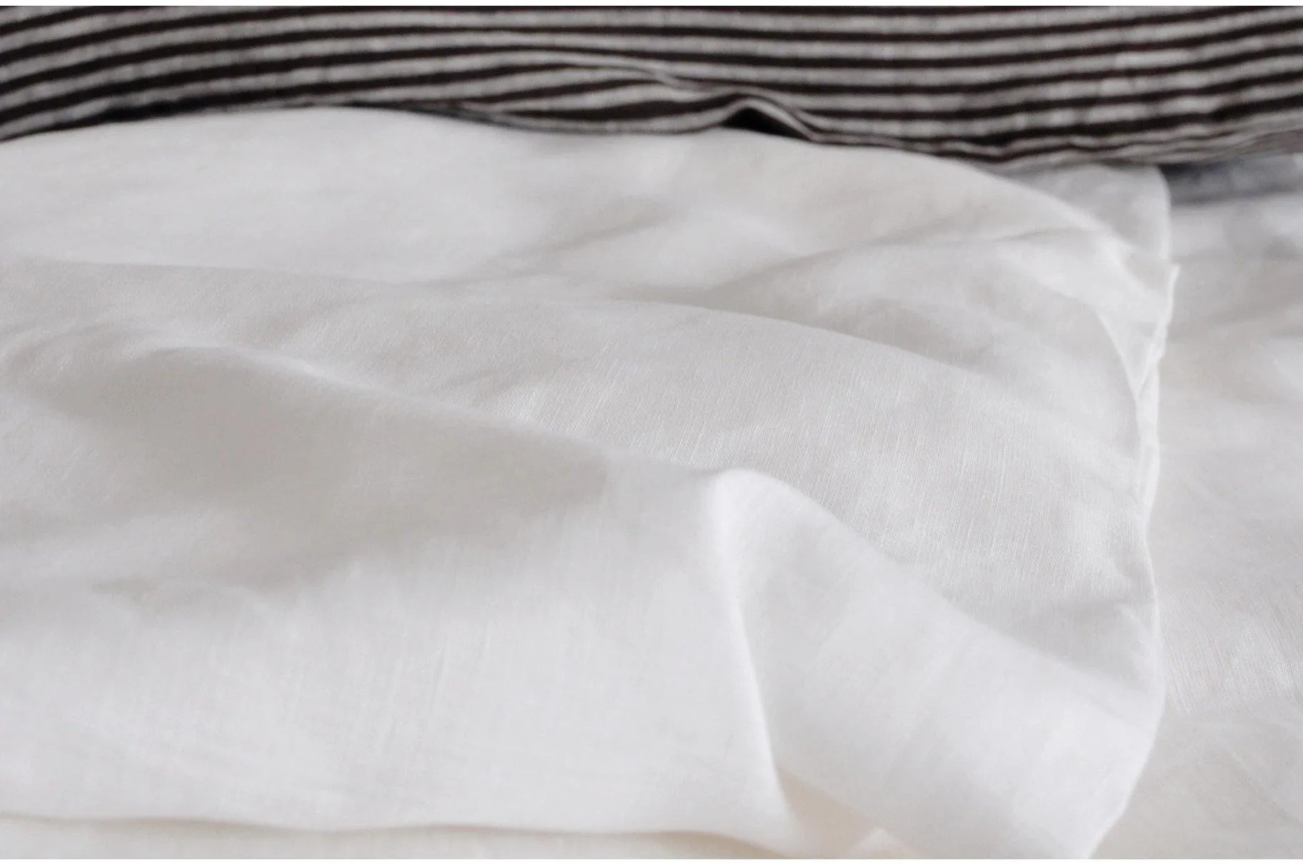 Anna Feather Duvet Cover Cream Sample