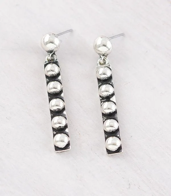 Anthony Studded Bar Fashion Necklace Or Earrings
