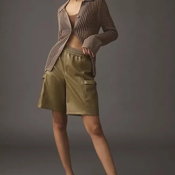 Anthropologie Avec Les Filles Utility Shorts, Size S