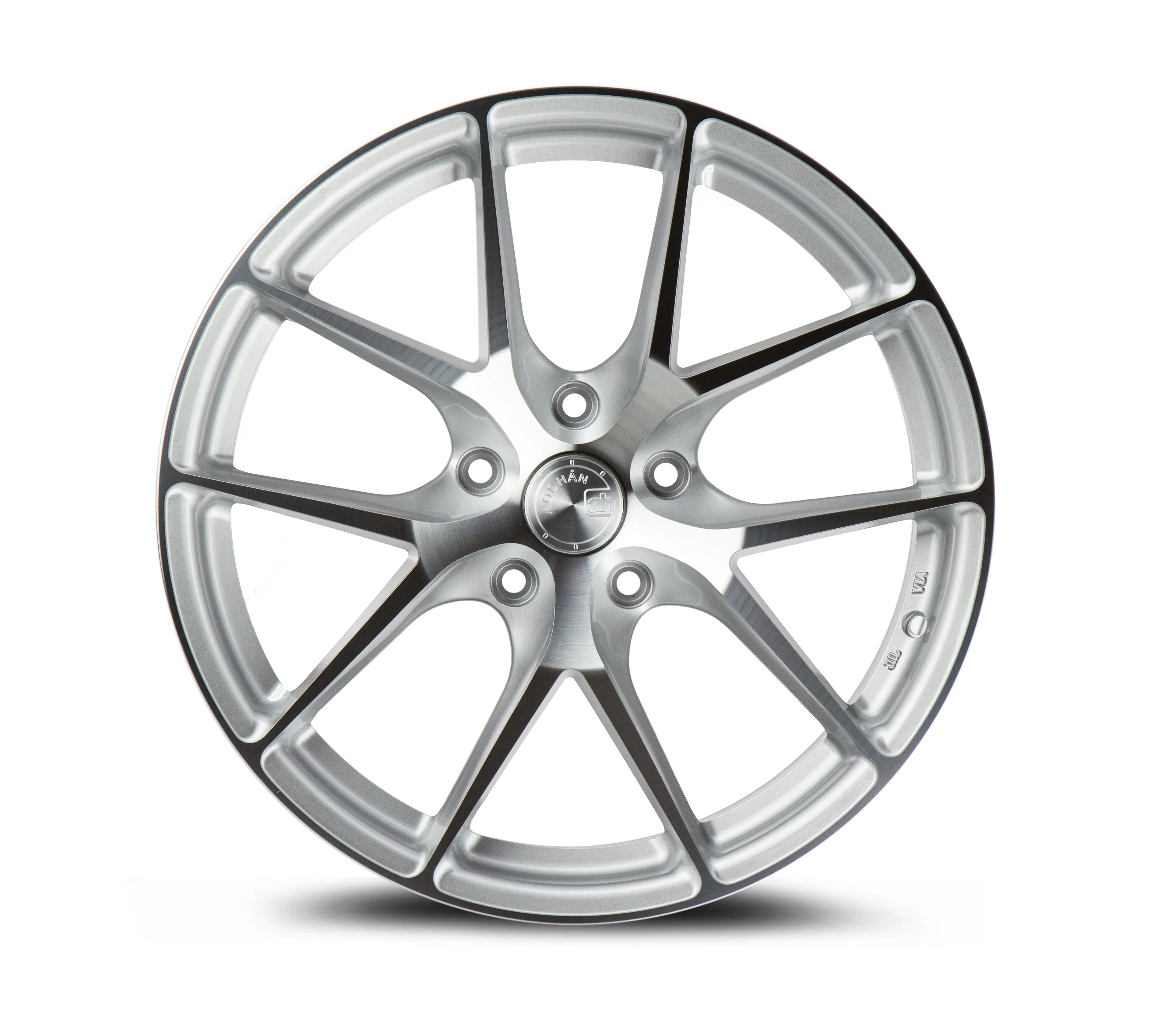 Aodhan LS007 17x7.5 5X120  35 Silver Machined Face
