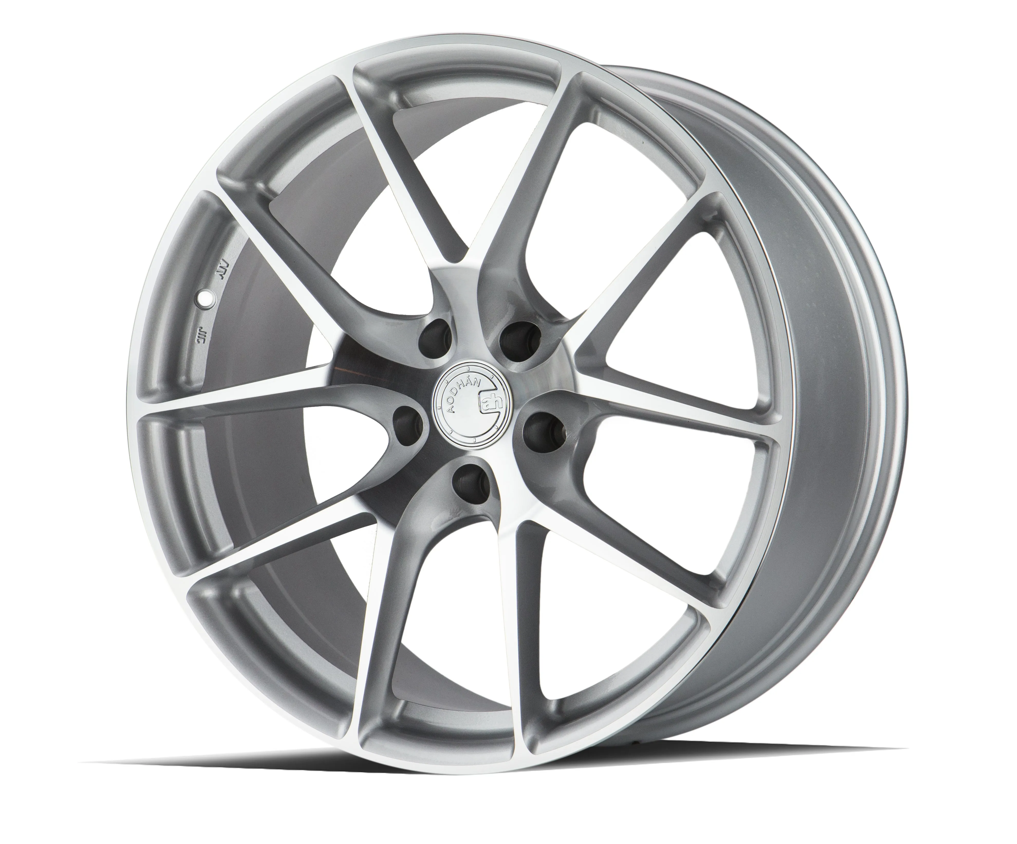 Aodhan LS007 17x7.5 5X120  35 Silver Machined Face