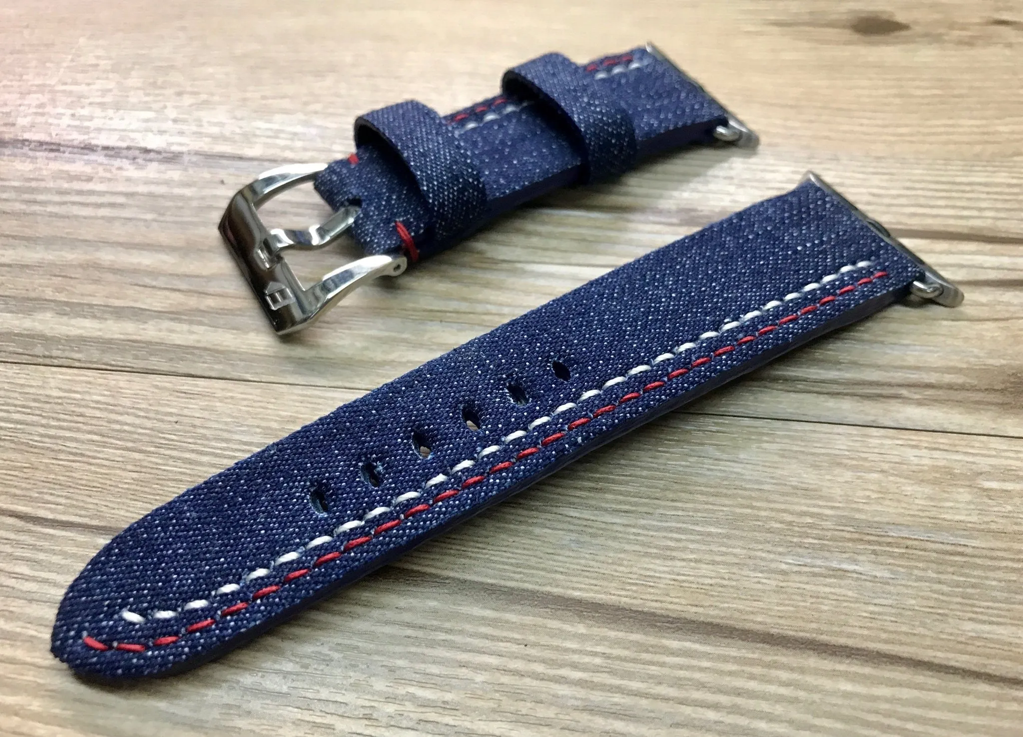 Apple Watch Band, Apple Watch 38mm, 42mm, Denim watch band, Apple Watch Strap, iwatch, Denim band
