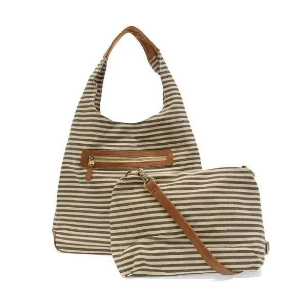 APRIL CANVAS HOBO BAG
