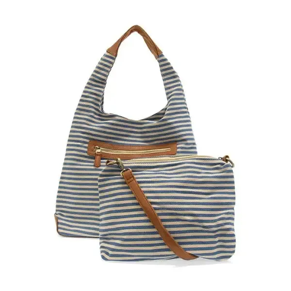 APRIL CANVAS HOBO BAG
