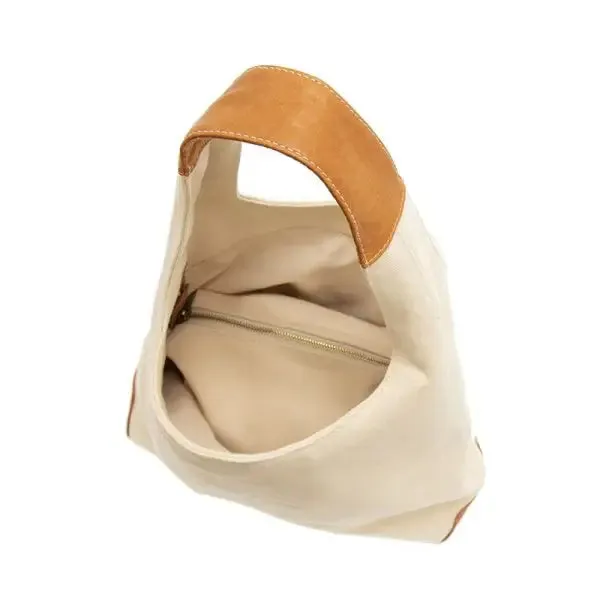 APRIL CANVAS HOBO BAG