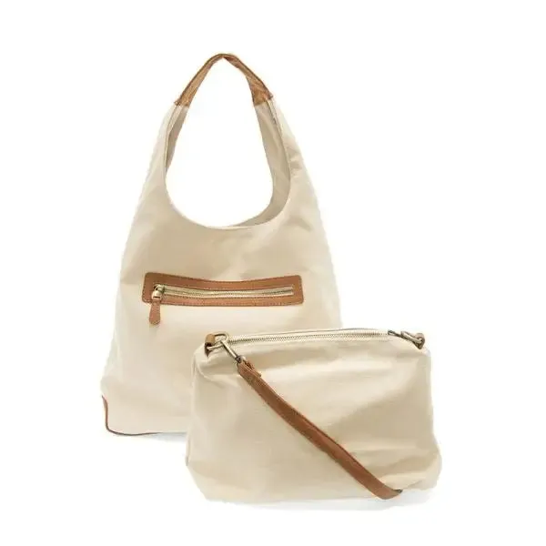 APRIL CANVAS HOBO BAG