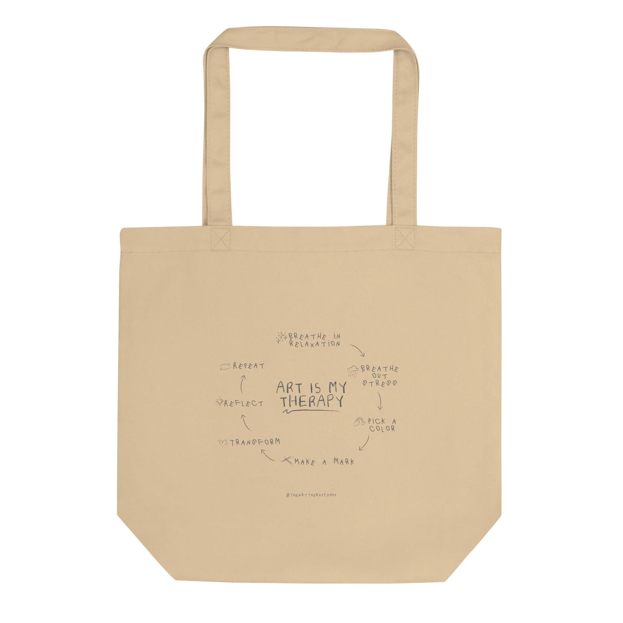 Art is My Therapy Tote Bag