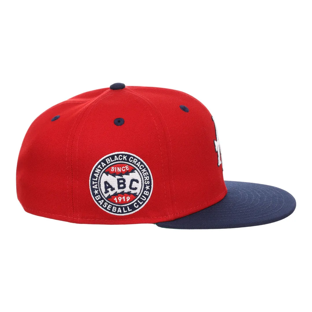 Atlanta Black Crackers NLB Flip Fitted Ballcap