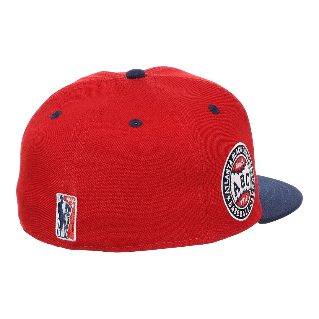 Atlanta Black Crackers NLB Flip Fitted Ballcap
