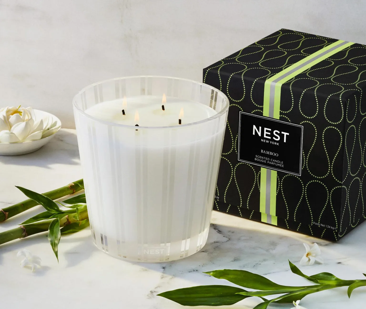 Bamboo Luxury 4-Wick Candle
