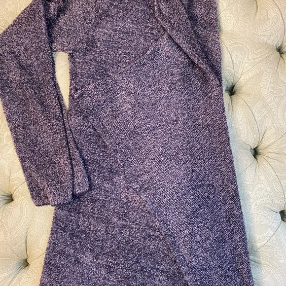 Barefoot Dreams Chic Lite Cardigan Size S/M Black/Gray Pre-Owned Retail $110