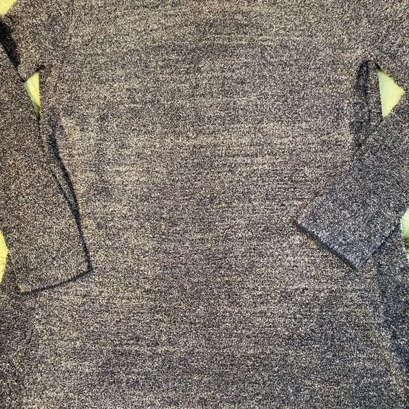 Barefoot Dreams Chic Lite Cardigan Size S/M Black/Gray Pre-Owned Retail $110